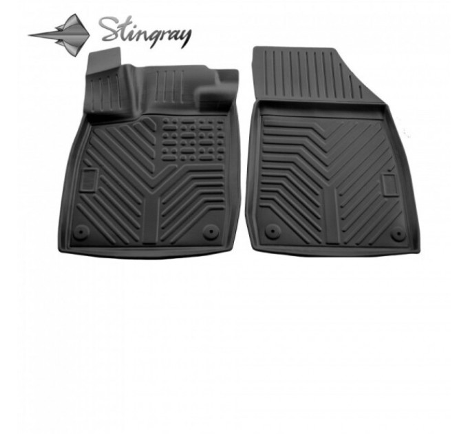 Skoda ENYAQ iV (2021-...) комплект 3D ковриков с 2 штук (Stingray), цена: 786 грн.