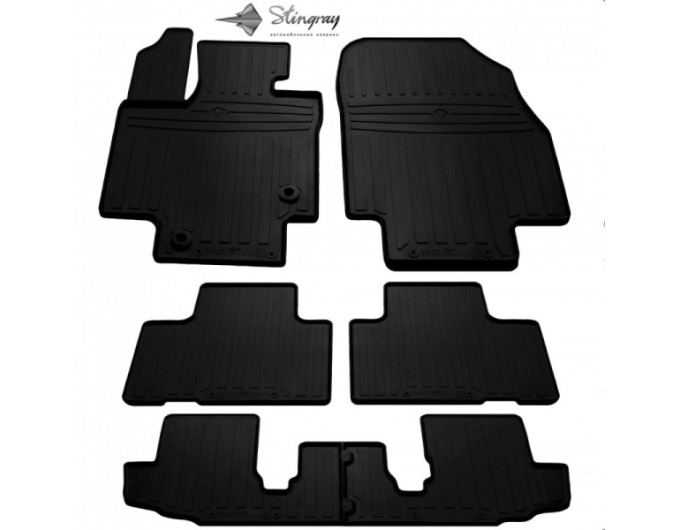 Toyota Highlander (XU70) (2019-...) комплект ковриков с 6 штук (Stingray), цена: 3 401 грн.