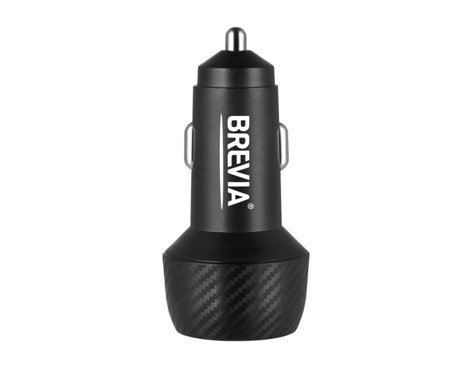 Автомобильное зарядное устройство для Brevia ePower Dual Carbon 48W 1xUSB-C+1xUSB-A, цена: 266 грн.