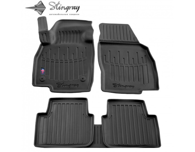 Skoda Scala (2019-...) комплект 3D килимків з 5 штук (Stingray), ціна: 1 870 грн.