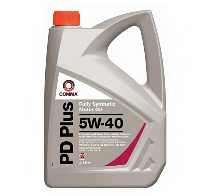 Моторное масло Comma PD Plus 5W-40 4л, цена: 1 939 грн.