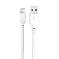 Кабель XO USB to Lightning 2,1А 1м белый
