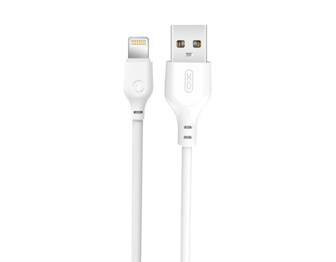 Кабель XO USB to Lightning 2,1А 1м білий, ціна: 79 грн.