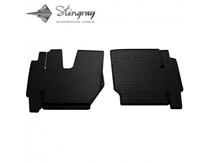 Iveco IVECO Trakker (cabin AD/AT) (2013-...) комплект ковриков с 2 штук (Stingray), цена: 1 601 грн.