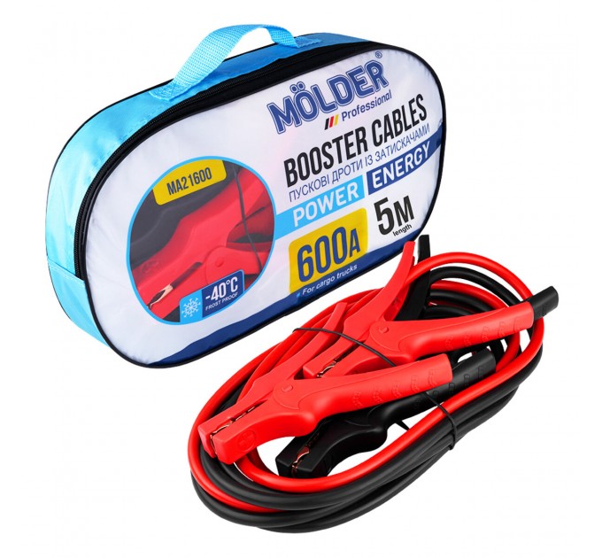 Провода-прикуриватели Molder 600A, 5м, цена: 951 грн.
