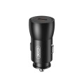 Автомобильное зарядное устройство XO CC57 PD25W Smart Metal Single C Port черный, цена: 129 грн.