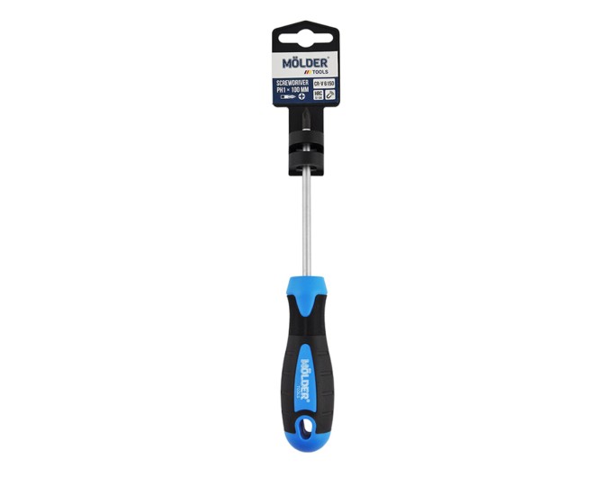 Викрутка Molder хрестова PH1x100mm, ціна: 57 грн.