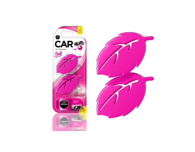 Ароматизатор Aroma Car Leaf 3D Mini Bubble Gum сухой, цена: 98 грн.