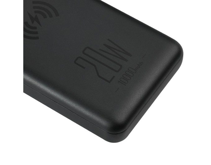 Повербанк (Power Bank) Brevia 10000mAh 20W Wireless Qi10W Li-Pol, LCD черный, цена: 699 грн.