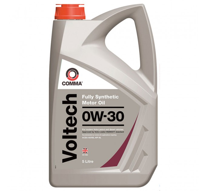 Моторное масло Comma Voltech 0W-30 5л, цена: 3 325 грн.