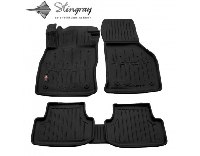 Volkswagen Golf VIII (2020-...) комплект 3D килимків з 5 штук (Stingray), ціна: 1 870 грн.