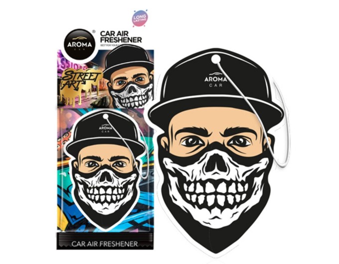 Ароматизатор Aroma Car Cellulose Street Art - Jaw сухой, цена: 57 грн.