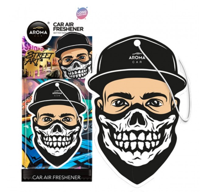 Ароматизатор Aroma Car Cellulose Street Art - Jaw сухой, цена: 57 грн.