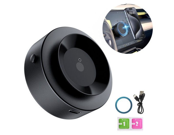 Держатель телефона автомобильный XO C155 Magnetic Car Suction Cup черный, цена: 619 грн.