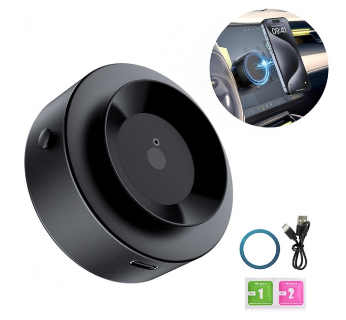 Держатель телефона автомобильный XO C155 Magnetic Car Suction Cup черный, цена: 559 грн.