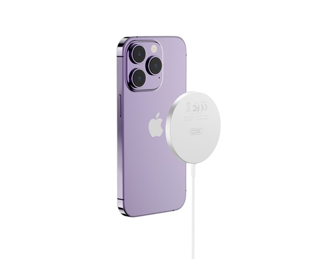 Беспроводное зарядное устройство для XO CX022 Magnetic Wireless Charger Type-C белый, цена: 389 грн.