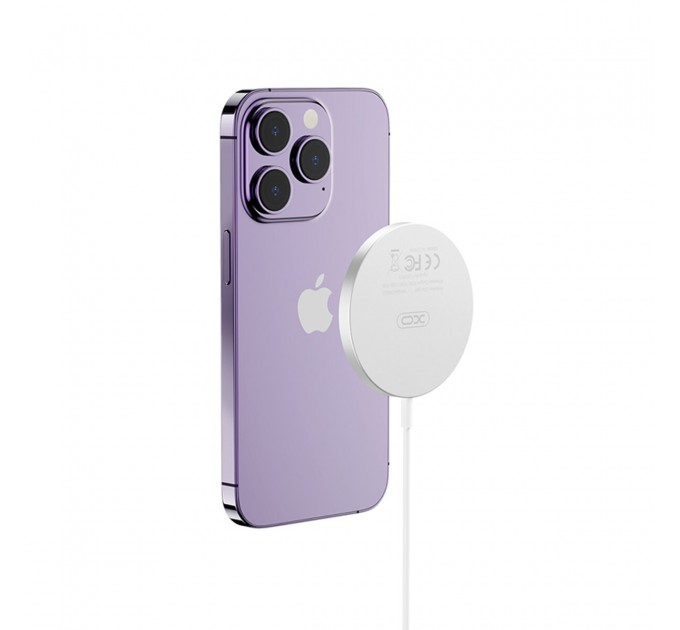 Беспроводное зарядное устройство для XO CX022 Magnetic Wireless Charger Type-C белый, цена: 369 грн.