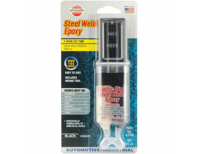 Клей для металу Versachem Steel Weld Epoxy 25мл, ціна: 206 грн.