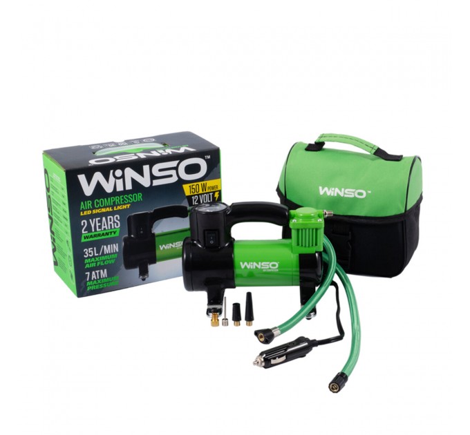 Компресор автомобільний Winso 7Атм 35л/хв 170Вт, ціна: 799 грн.