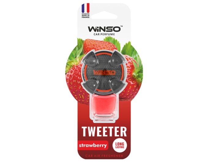 Ароматизатор Winso Tweeter Strawberry жидкий 8мл, цена: 129 грн.