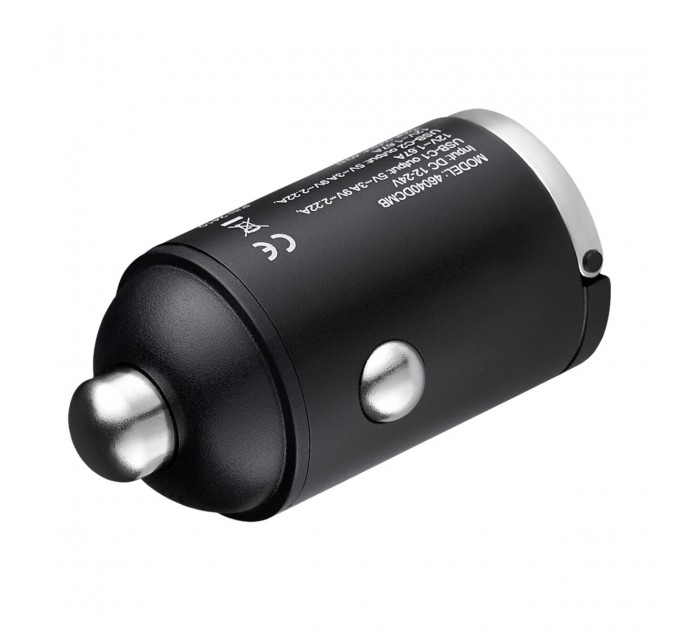 Автомобильное зарядное устройство Brevia ePower NanoMetal 40W 2xUSB-C черный, цена: 484 грн.