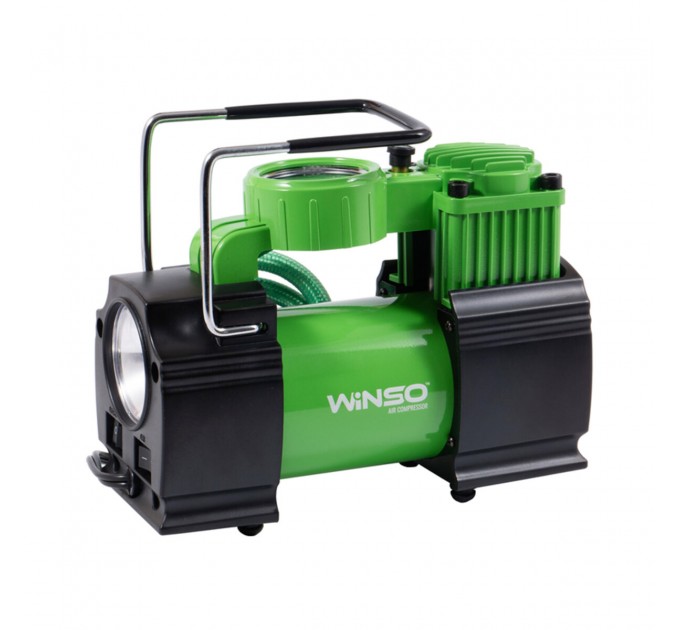 Компресор автомобільний Winso 10Атм 40л/хв 180Вт з LED-ліхтарем, ціна: 1 096 грн.