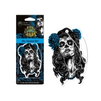 Ароматизатор Aroma Car Cellulose Dia De Los Muertos - Blue Diamond Girl сухой