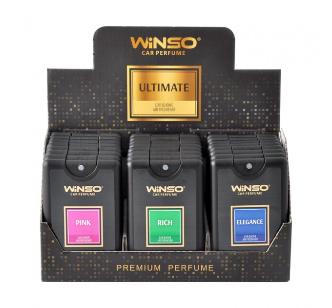 Освіжувач повітря Winso Ultimate Slim Sprey спрей 18мл MIX, ціна: 2 550 грн.
