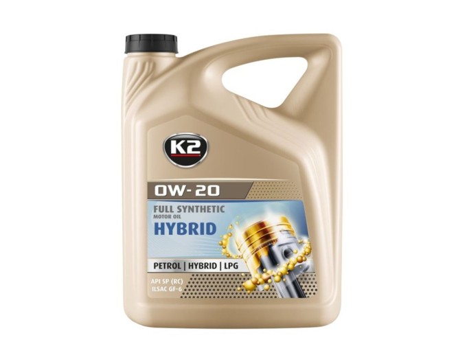 Моторное масло K2 Hybrid Oil 0W-20 5л, цена: 1 367 грн.