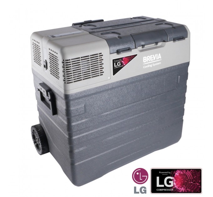 Холодильник автомобильный Brevia 50л (компрессор LG) 22745, цена: 15 799 грн.