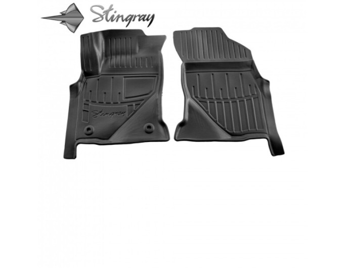 Toyota Hilux VIII (Crew Cab) (2015–...) комплект 3D килимків з 2 штук (Stingray), ціна: 1 137 грн.