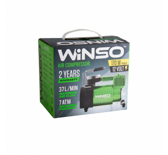 Компрессор автомобильный Winso 7 Атм 37 л/мин 170 Вт, цена: 926 грн.