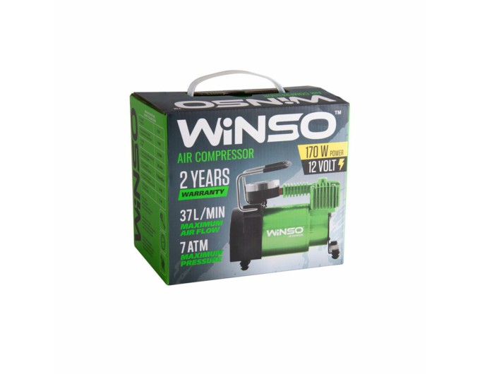 Компресор автомобільний Winso 7Атм 37л/хв 170Вт, ціна: 924 грн.