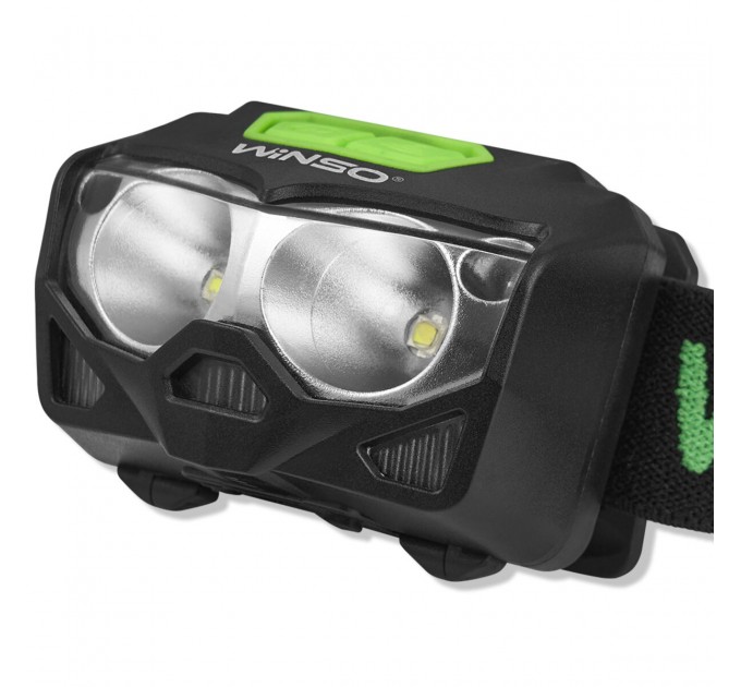 Фонарь налобный Winso Pro 500Lm, 2x5W CREE XTG, 1200mAh/3xAAA, с сенсором белый/красный, цена: 695 грн.