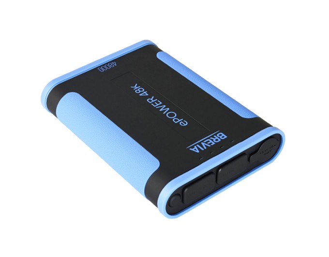 Повербанк (Power Bank) Brevia ePower 48000mAh 153.6Wh LiFePo4 черно-синий, цена: 5 499 грн.