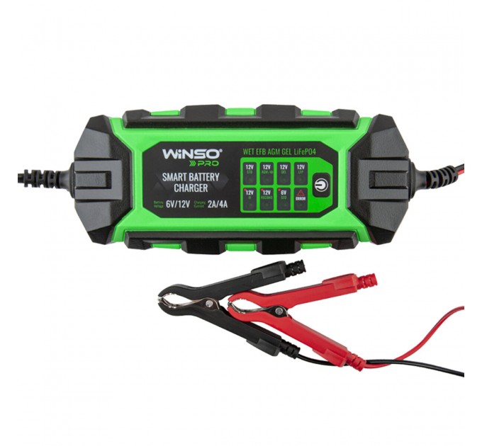 Зарядний пристрій АКБ Winso Pro 6/12В 120А·год 4А, ціна: 944 грн.
