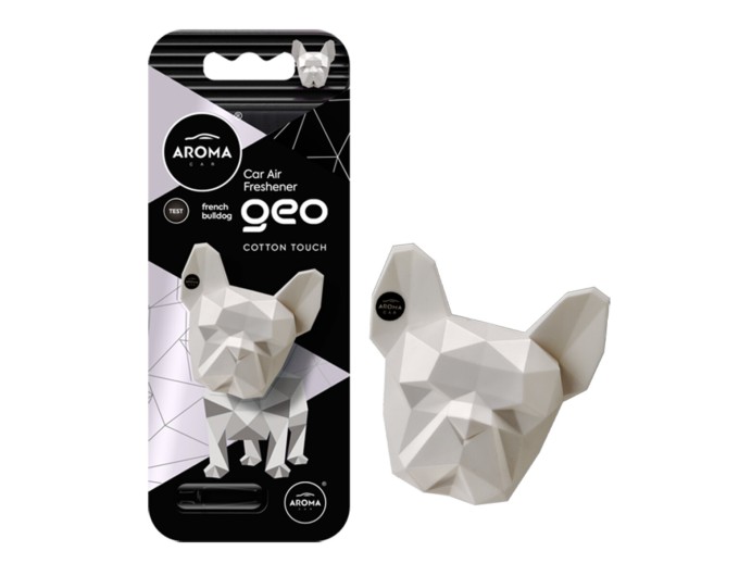 Ароматизатор Aroma Car Geo Dog - White Cotton Touch сухой, цена: 151 грн.