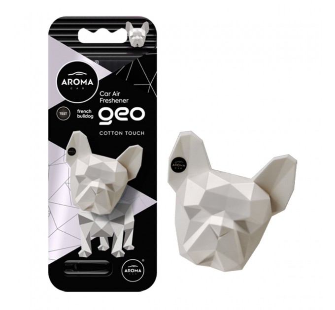 Ароматизатор Aroma Car Geo Dog - White Cotton Touch сухой, цена: 151 грн.