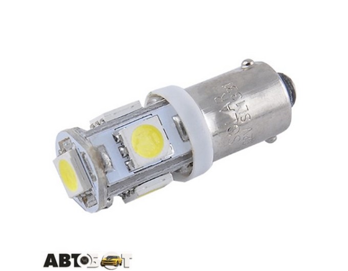 LED лампа SOLAR T8.5 BA9s 12V 5SMD 5050 white SL1331 (2 шт.), ціна: 59 грн.