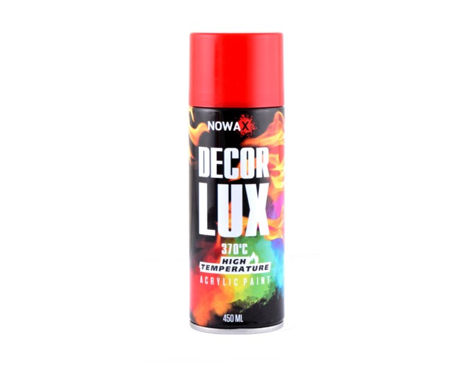 Краска высокотемпературная Nowax Spray красная 450 мл, цена: 256 грн.
