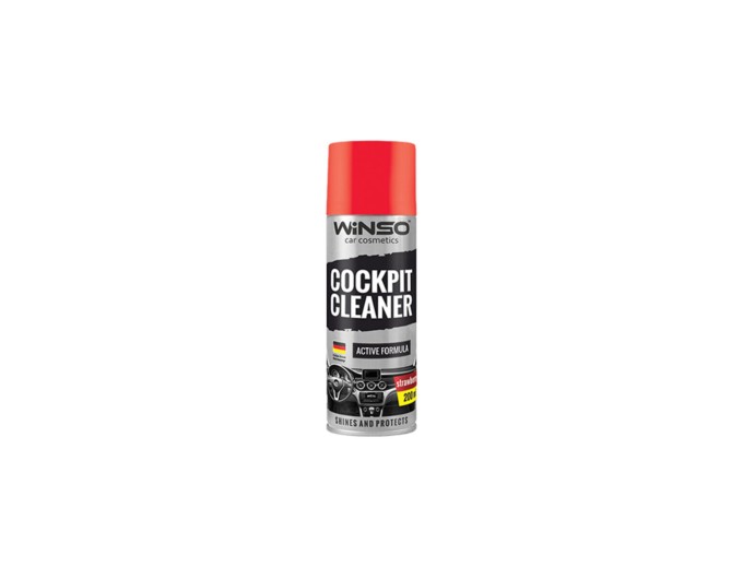 Полироль для панели приборов Winso Cockpit Cleaner Клубника, 200мл, цена: 101 грн.