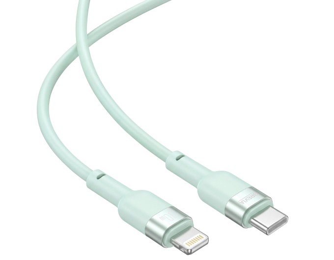 Кабель Brevia Type-C to Lightning 30W 1,2м, м'ятний box, ціна: 216 грн.