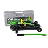 Домкрат гідравлічний підкатний Winso 2т 130-300мм у кейсі