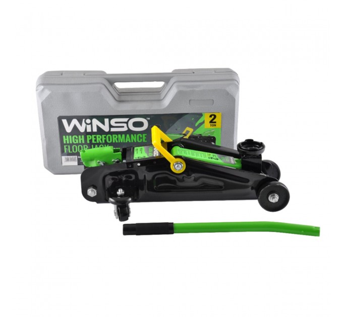 Домкрат гидравлический подкатной Winso 2т 130-300мм в кейсе, цена: 1 306 грн.