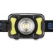 Фонарь налобный Brevia 600Lm, 3W CREE XPG+COB, 1200mAh/3xAAA, Zoom, с сенсором белый/красный, цена: 959 грн.