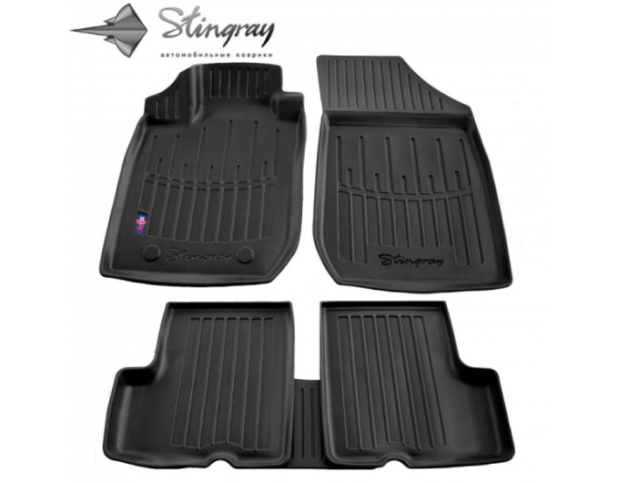 Dacia Logan MCV (2006–2012) комплект 3D ковриков с 5 штук (Stingray), цена: 1 870 грн.
