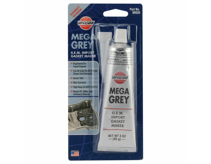 Герметик Versachem Mega Silicone силіконовий сірий 85г, ціна: 184 грн.