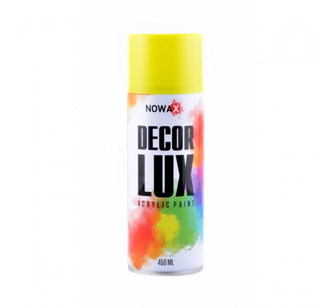 Фарба акрилова Nowax Spray Жовтий 450мл, ціна: 111 грн.