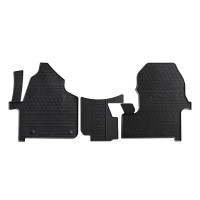 Mercedes benz Комплект гумових килимків з 3 частин W907 Sprinter III (2018-...) (1 2) (Stingray)