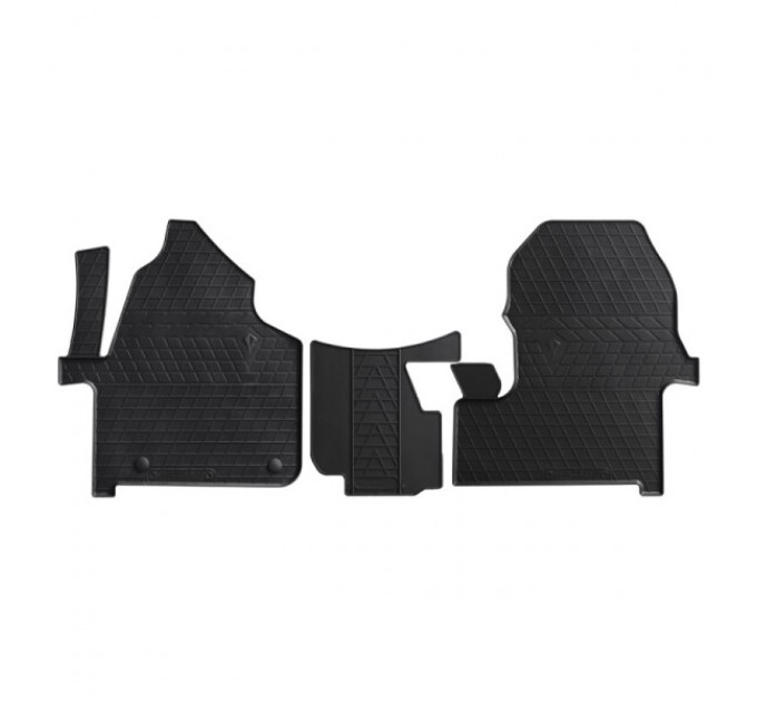 Mercedes benz Комплект гумових килимків з 3 частин W907 Sprinter III (2018-...) (1 2) (Stingray), ціна: 2 837 грн.